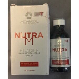 NEW Advanced Technology Nutra M Melatonin Hair Revitalizing Serum